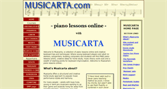Desktop Screenshot of musicarta.com